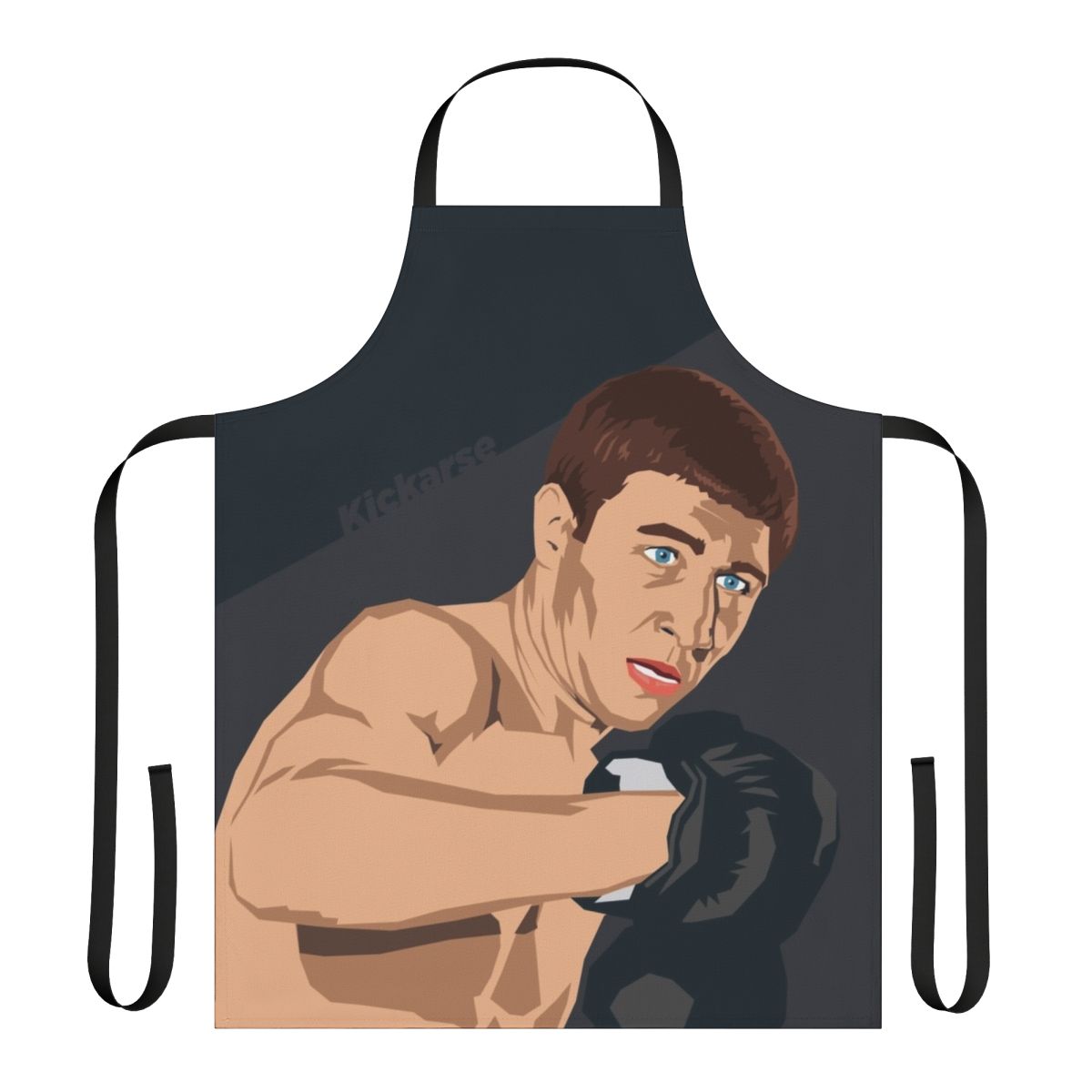Apron featuring boxing greats design