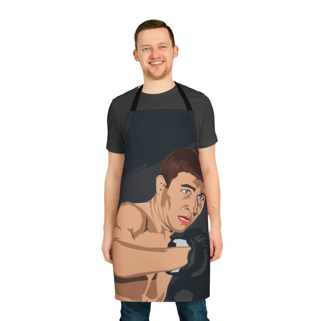 Apron featuring boxing greats design