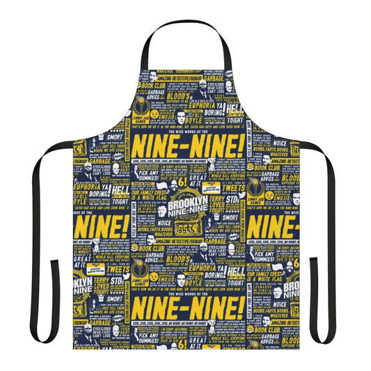 Brooklyn 99 Inspired Apron with Wise Words of the Nine Nine