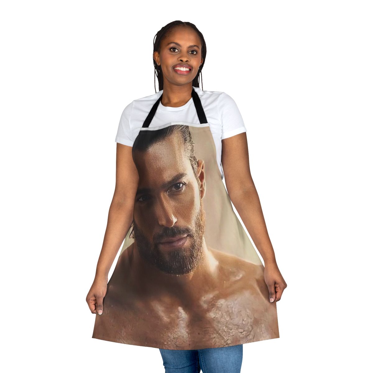 Can Yaman Inspired Apron - Fashionable Cooking Accessory for Fans