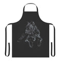 Cane Corso Italiano dog breed apron with black dog illustration