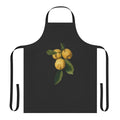 A high-quality apron with a stylish lemon-themed design, perfect for car enthusiasts and home cooks.