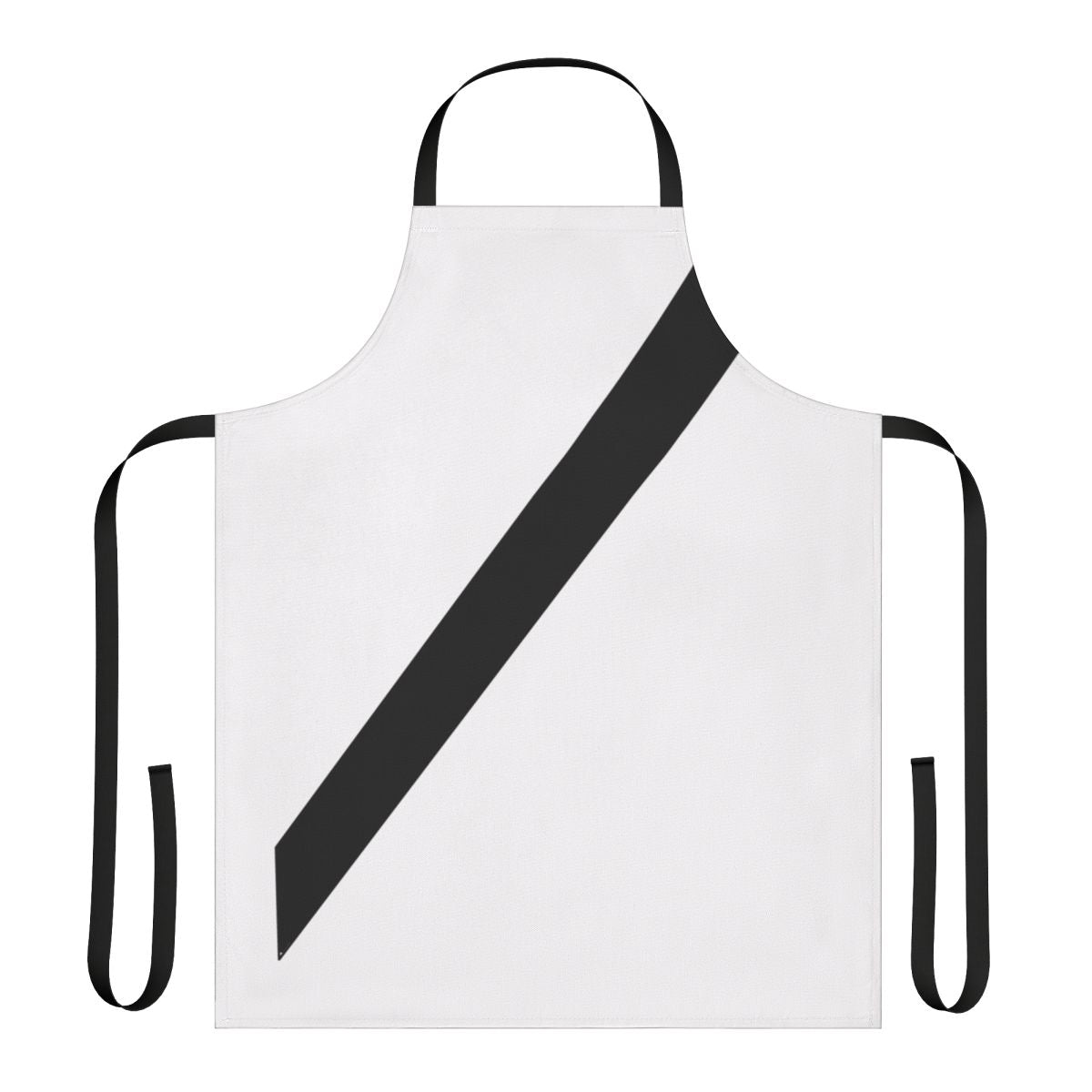 A stylish apron with a car seat belt design, promoting road safety and avoiding traffic fines.