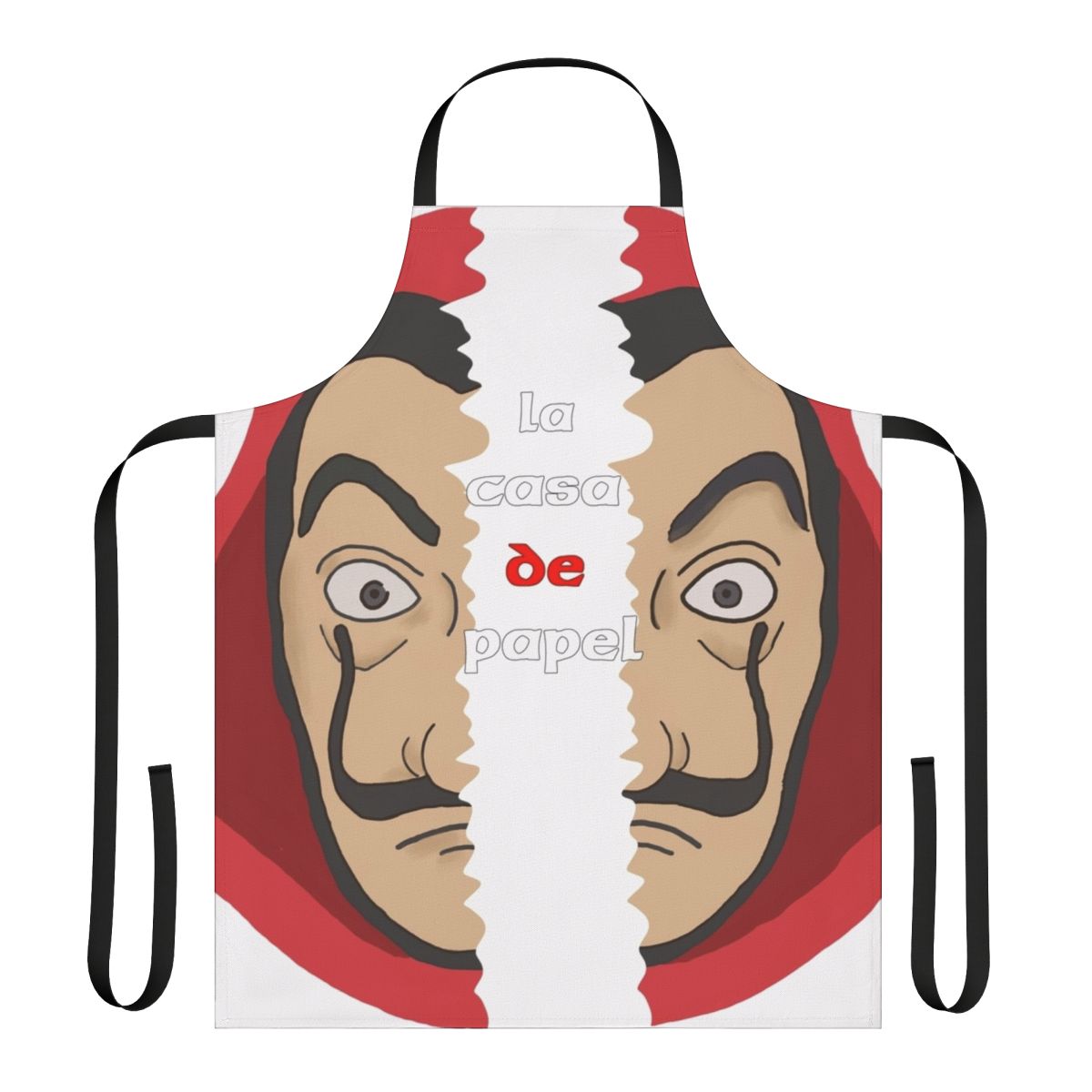 Stylish Casa De Papel Inspired Apron with Money Heist Design