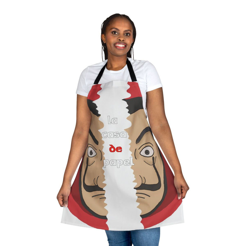 Stylish Casa De Papel Inspired Apron with Money Heist Design