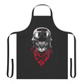 Adventurous cat graphic printed on a high-quality apron