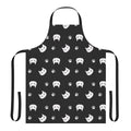 Artistic cat paw print apron featuring the iconic imagery from the popular webtoon "The Fate of a Rose"