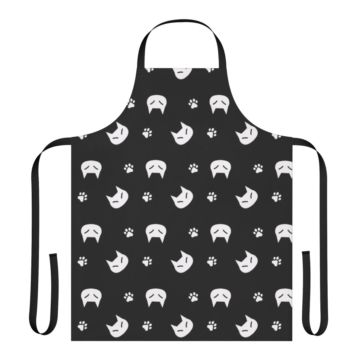 Artistic cat paw print apron featuring the iconic imagery from the popular webtoon "The Fate of a Rose"
