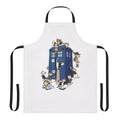 Cat-themed apron inspired by the popular sci-fi TV series Doctor Who