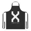Apron featuring a stylish design inspired by electronic music artist Charlotte de Witte
