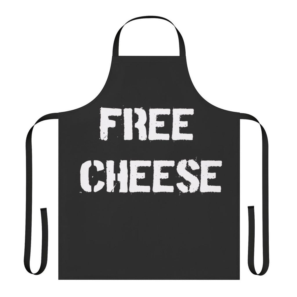 Cheese-themed apron with Reservation Dogs design