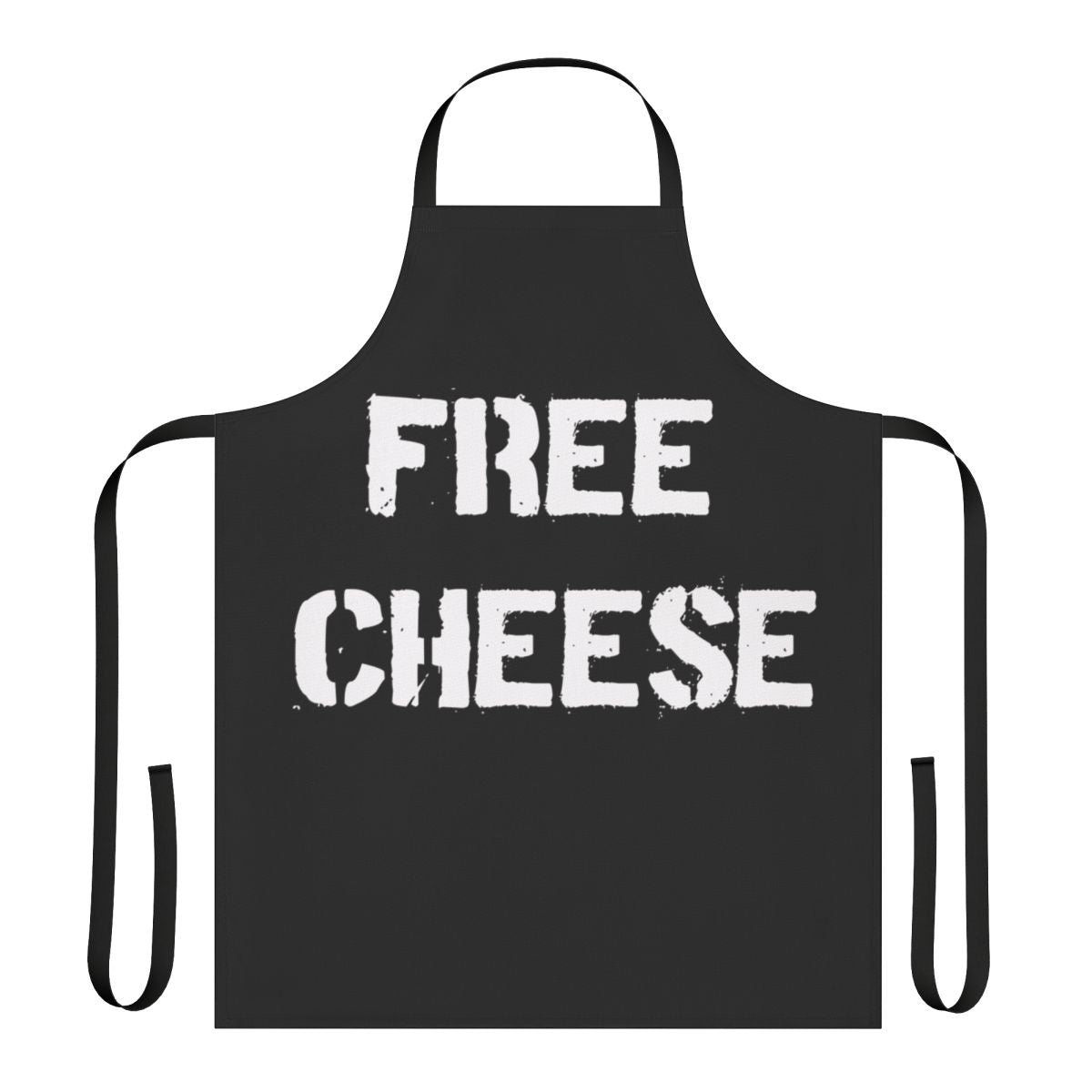 Cheese-themed apron with Reservation Dogs design