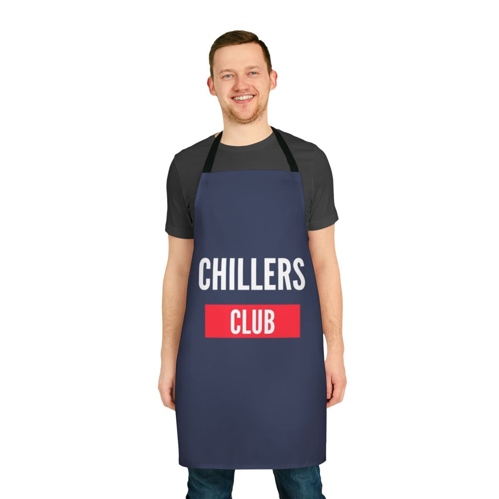 Chiller Club Apron featuring a bold and badass design