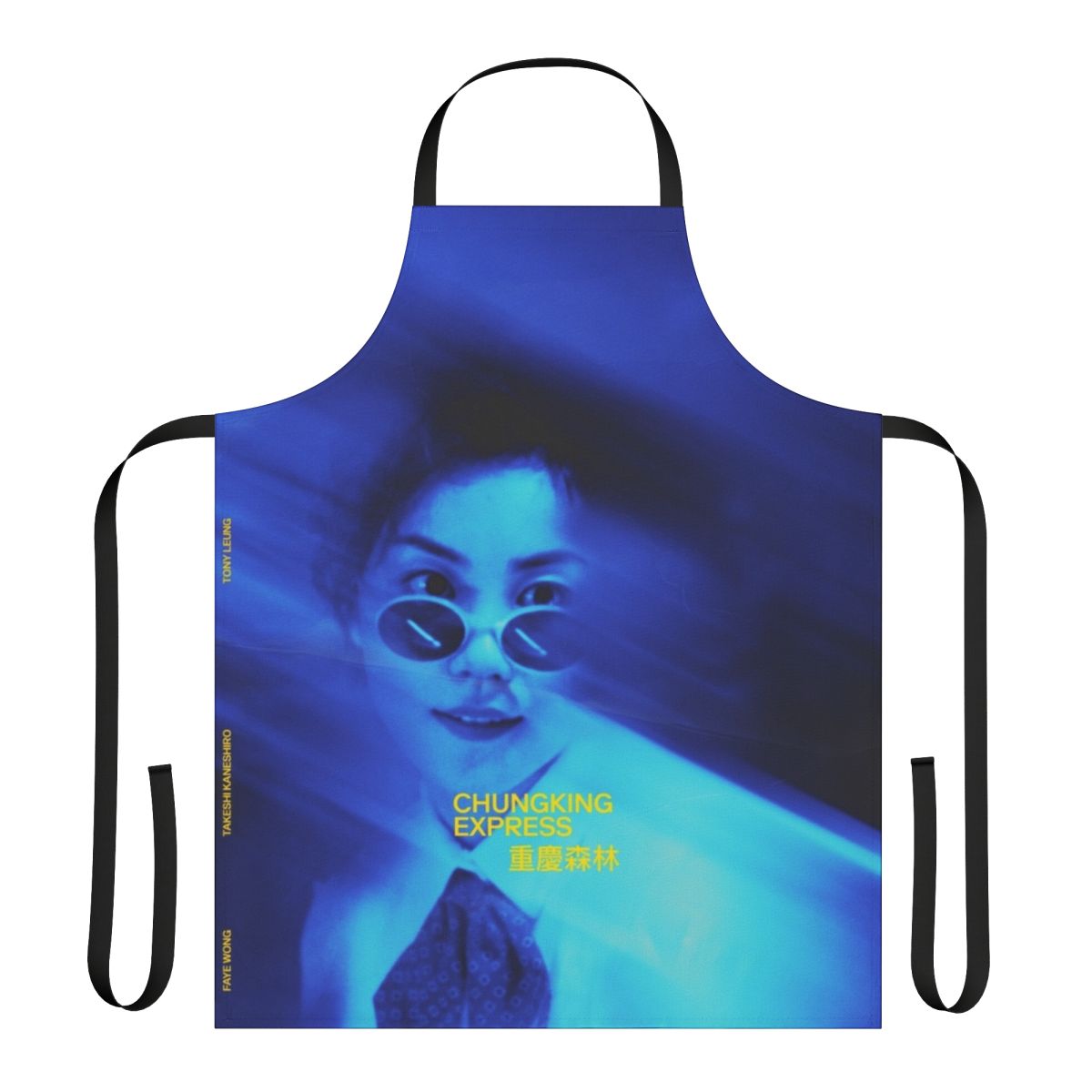 Chungking Express inspired apron with graphic design
