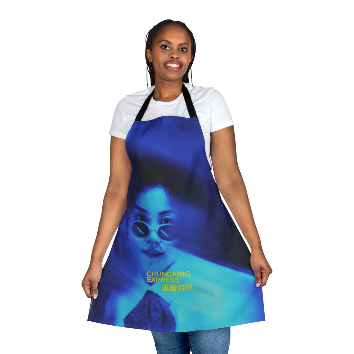 Chungking Express inspired apron with graphic design