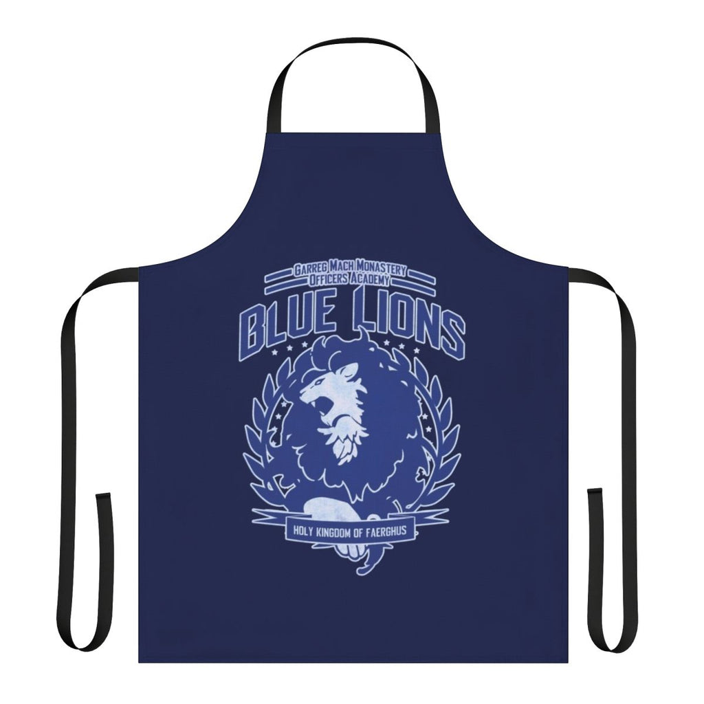 Blue Lions class-themed cooking apron from the Fire Emblem: Three Houses video game series.