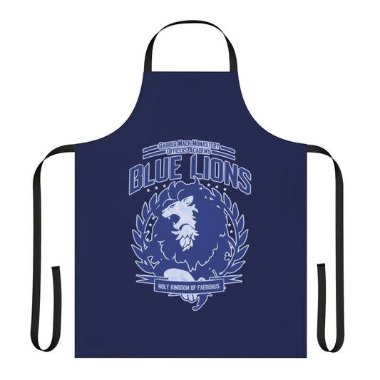 Blue Lions class-themed cooking apron from the Fire Emblem: Three Houses video game series.