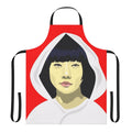 Cloud Atlas themed apron with abstract vector art design