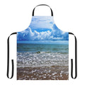 Tannum Sands seascape printed on a high-quality cotton apron