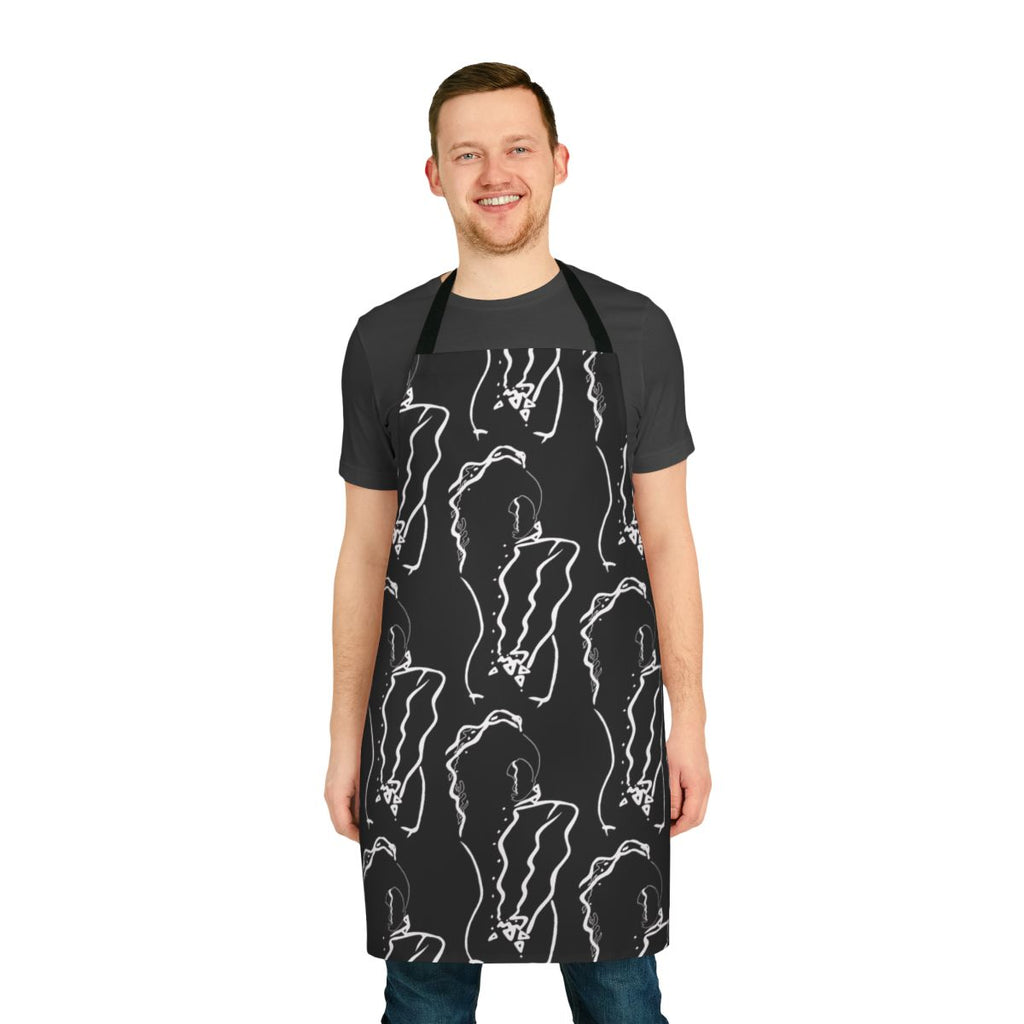 Control apron inspired by the iconic style of Janet Jackson