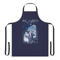 Crow-themed apron featuring the art and style of singer-songwriter Aurora Aksnes