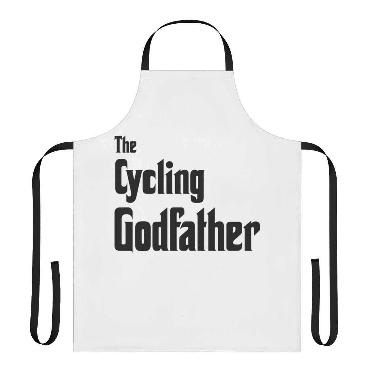 Cycling Godfather Apron with Humorous Design for Passionate Cyclists