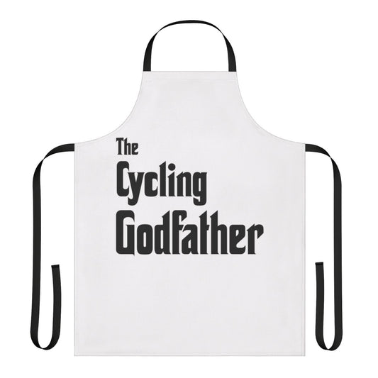 Cycling Godfather Apron with Humorous Design for Passionate Cyclists