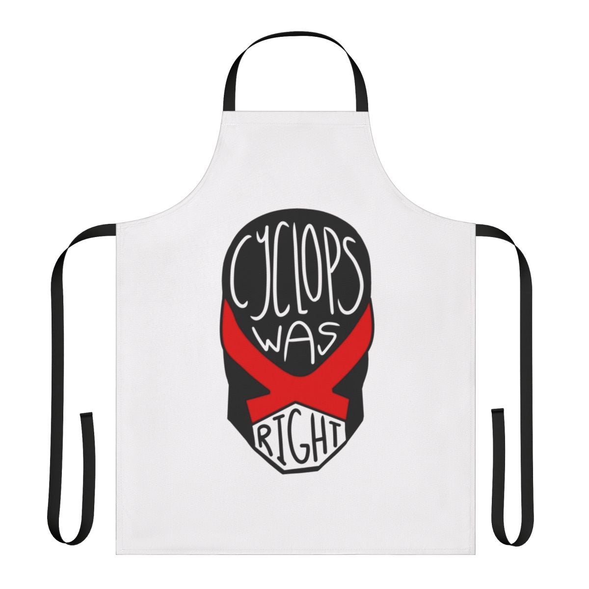 Cyclops Was Right Apron featuring the iconic X-Men character
