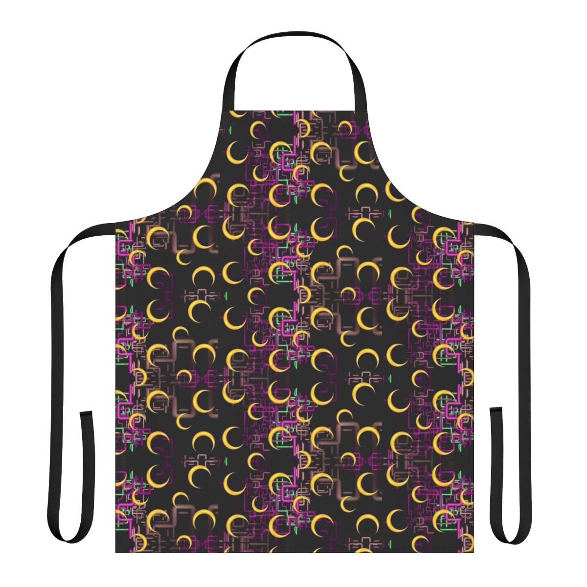 Apron featuring a cool and unique Dan Flashes pattern, a nod to the hit comedy series "I Think You Should Leave with Tim Robinson".