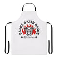 Dance Gavin Dance-themed apron with bold graphic design