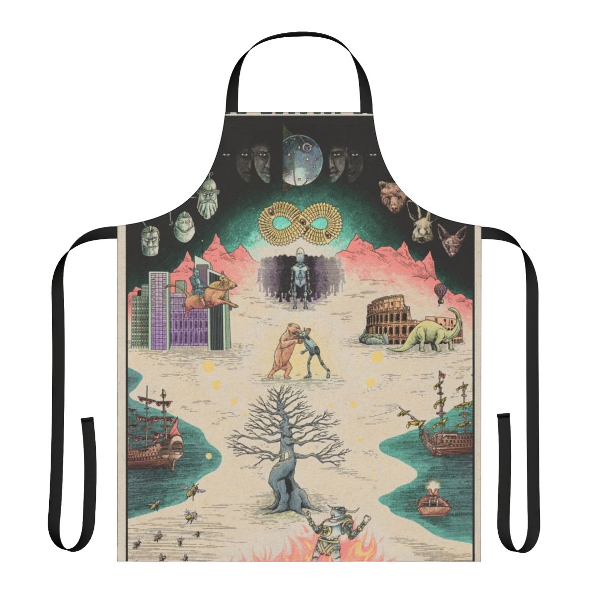 Dance Gavin Dance Inspired Apron - High-Quality Merchandise for Fans