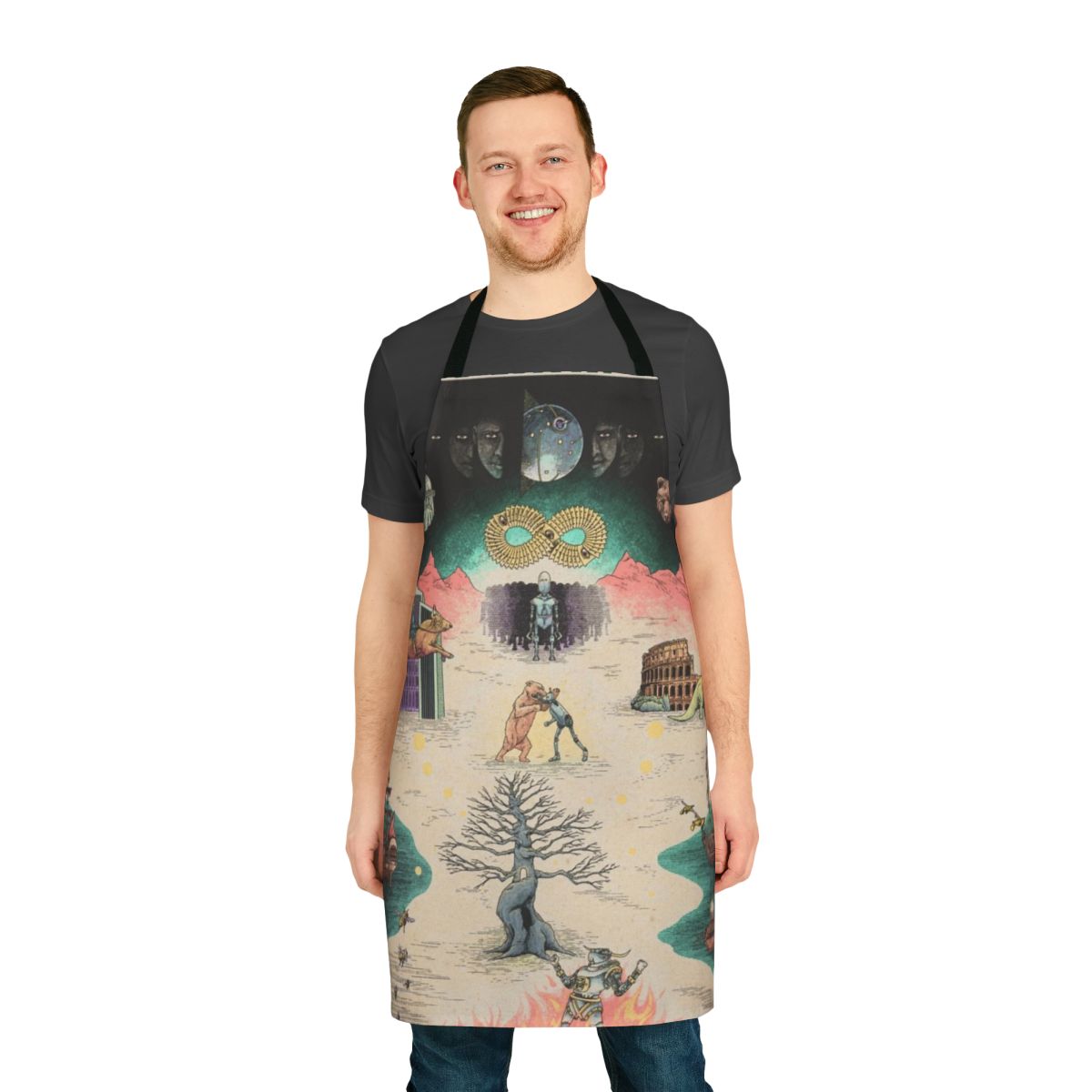 Dance Gavin Dance Inspired Apron - High-Quality Merchandise for Fans