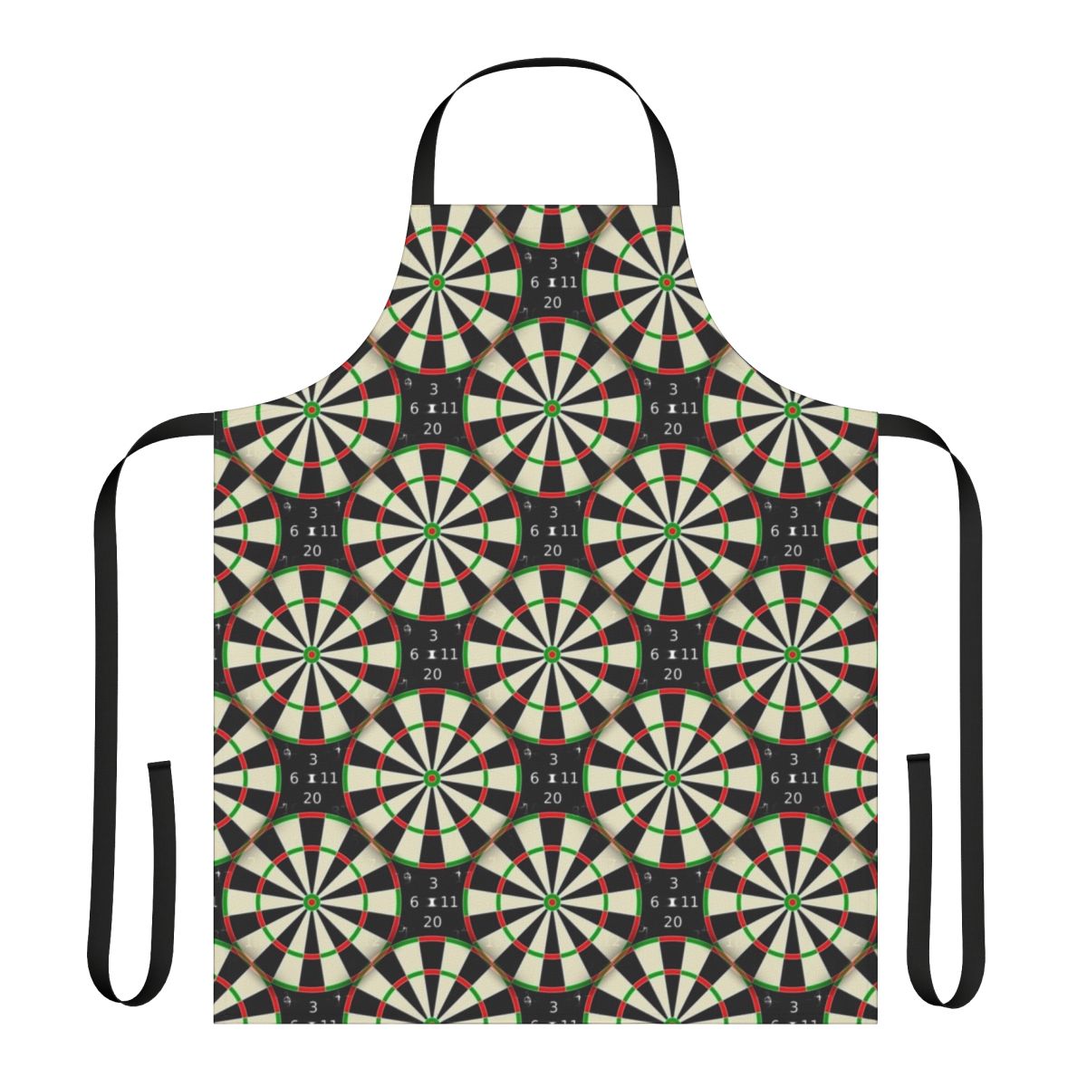 Dartboard design 180 dart apron
