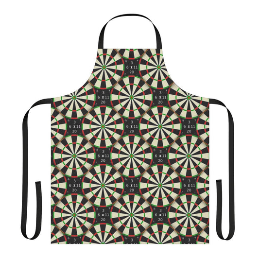 Dartboard design 180 dart apron