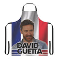Apron featuring the name and logo of popular DJ and music producer David Guetta