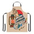 Death Cab for Cutie Inspired Apron with Band Logo