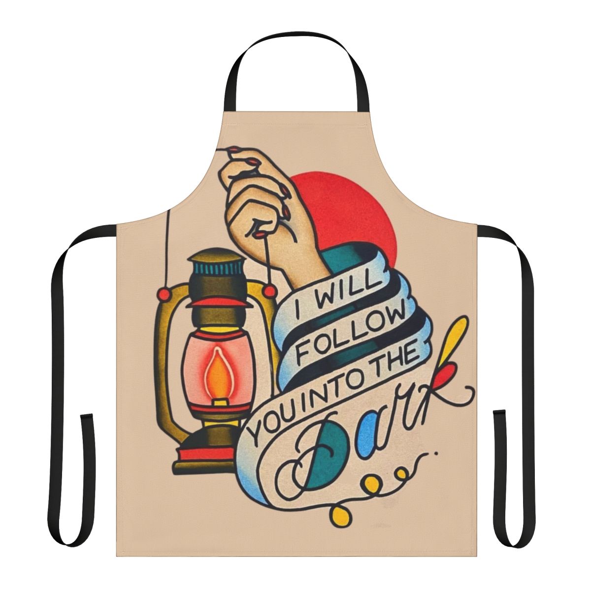 Death Cab for Cutie Inspired Apron with Band Logo