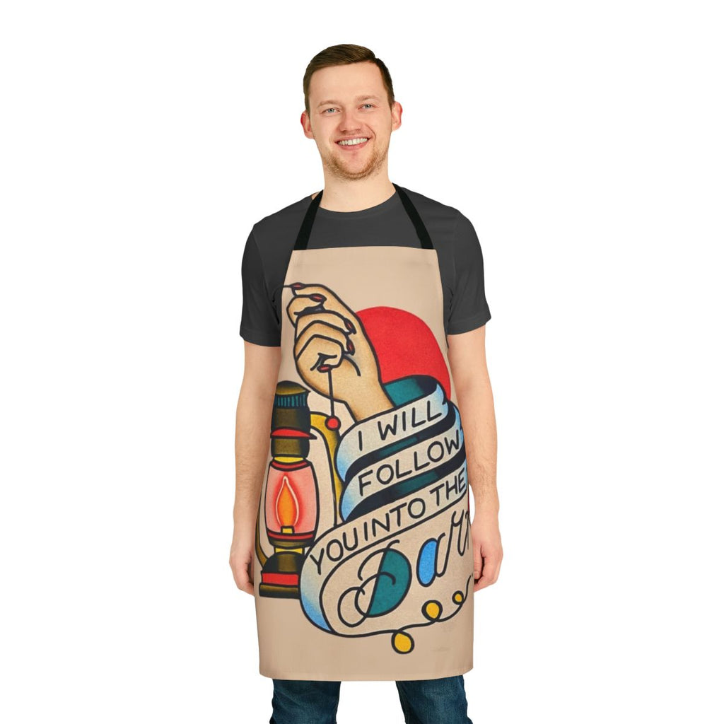 Death Cab for Cutie Inspired Apron with Band Logo