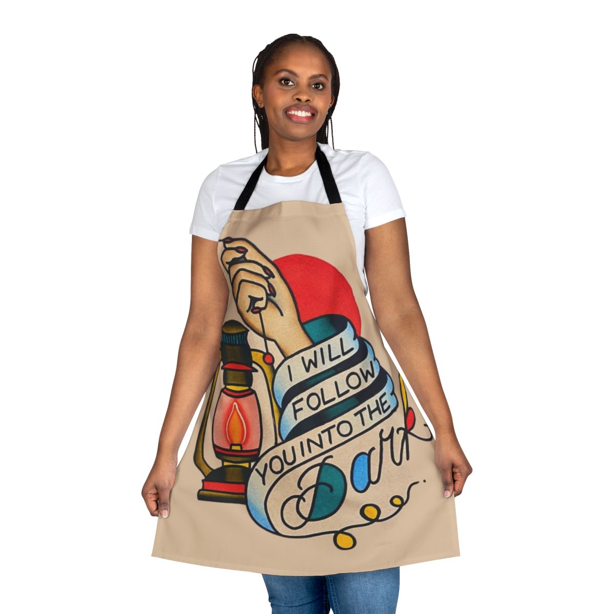 Death Cab for Cutie Inspired Apron with Band Logo