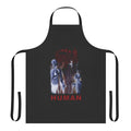 Death metal band inspired apron with bold design