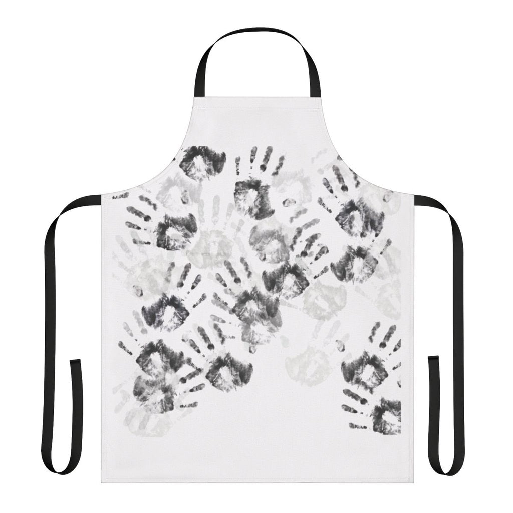 Death Stranding inspired apron featuring Norman Reedus and Hideo Kojima's iconic branding