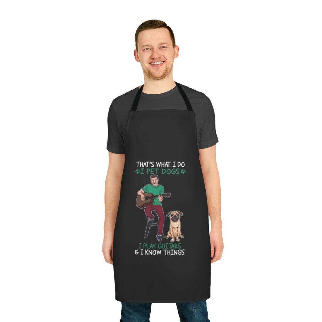 Stylish design lover's apron featuring a humorous and creative design quote