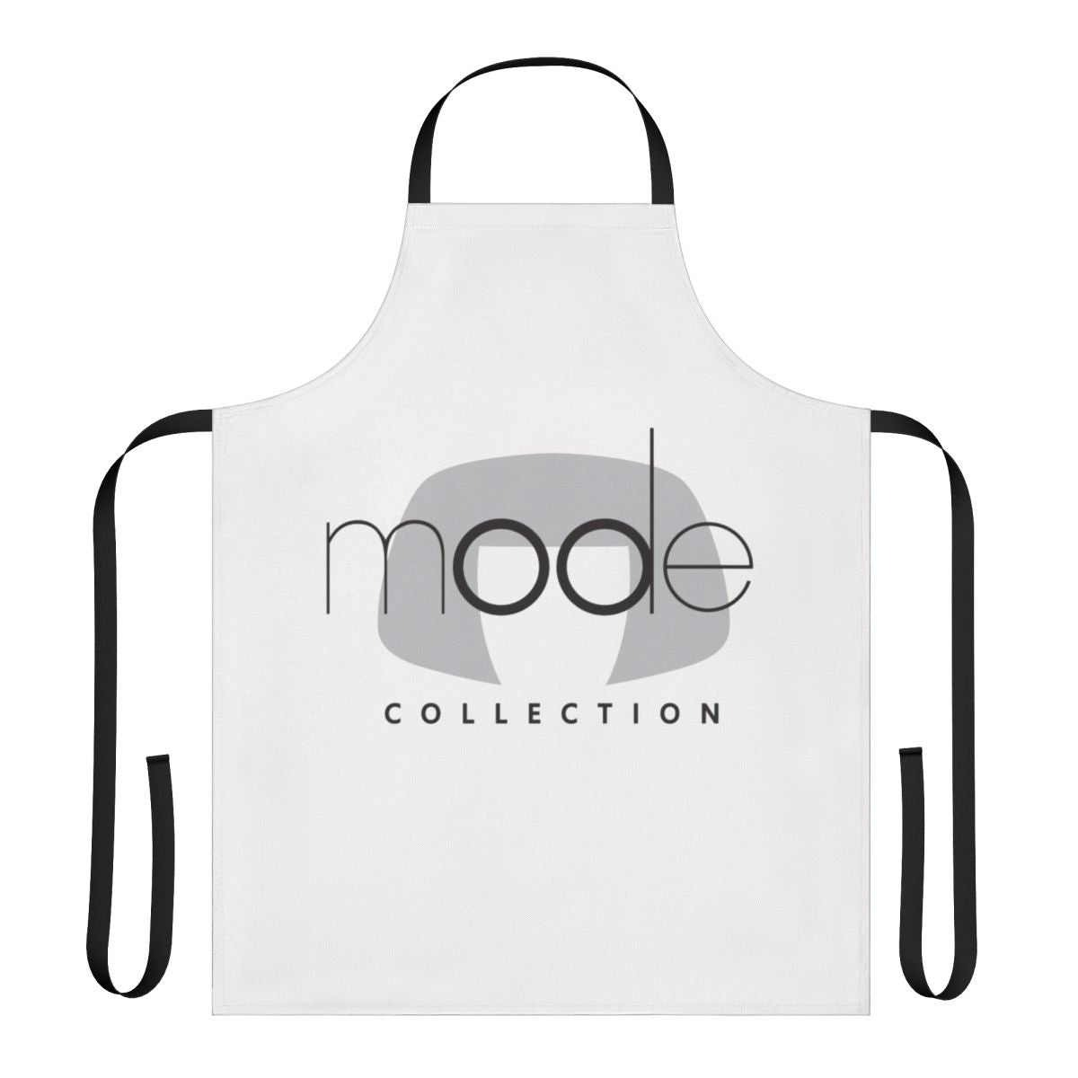 Fashionable designer apron with superhero movie theme