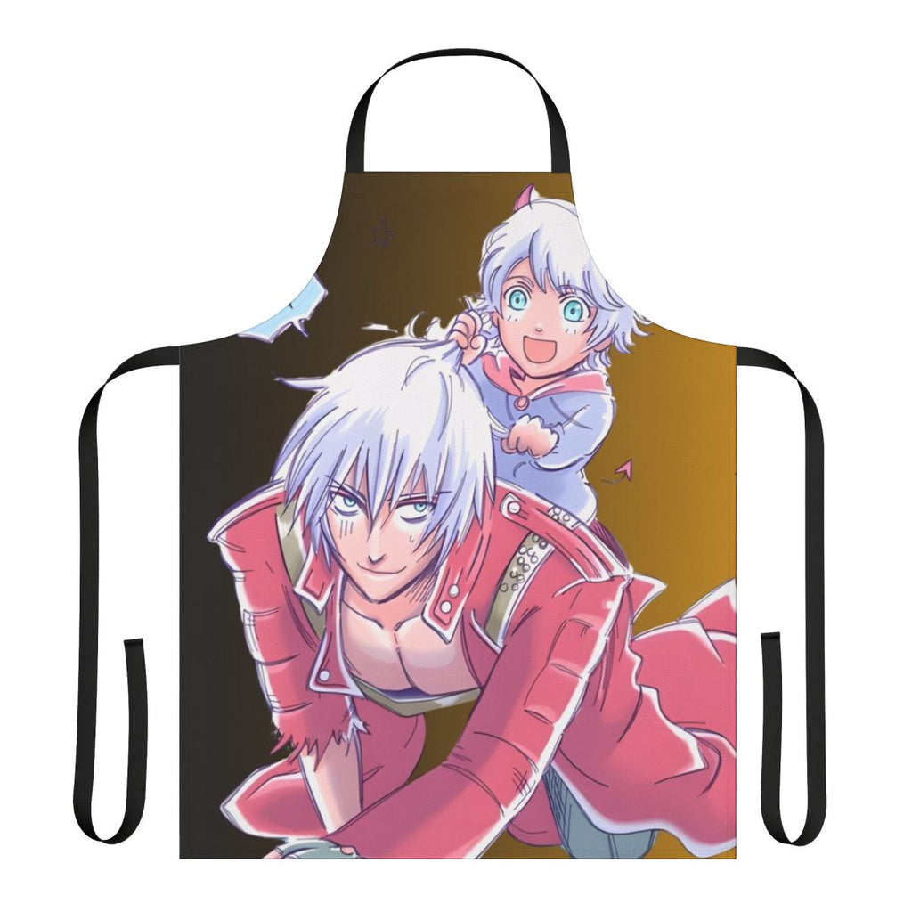 Devil May Cry themed apron featuring fan art design
