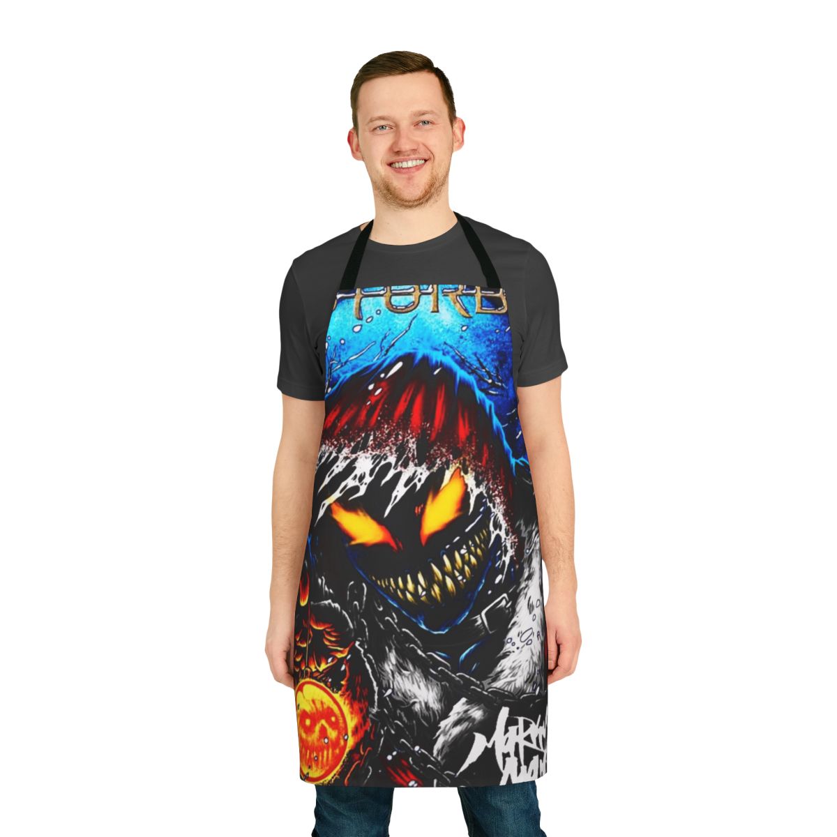 Disturbed Wallpaper Album Inspired Apron