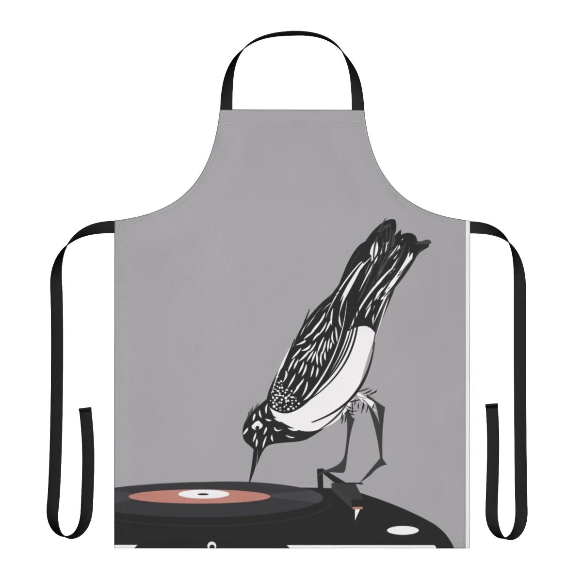 Dj Apron with Magpie Bird Design