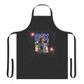Apron featuring the iconic Doctor Who logo and design, perfect for sci-fi enthusiasts.