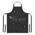 Fashionable apron featuring a playful dog toothbrush design for the indie and alternative minded.