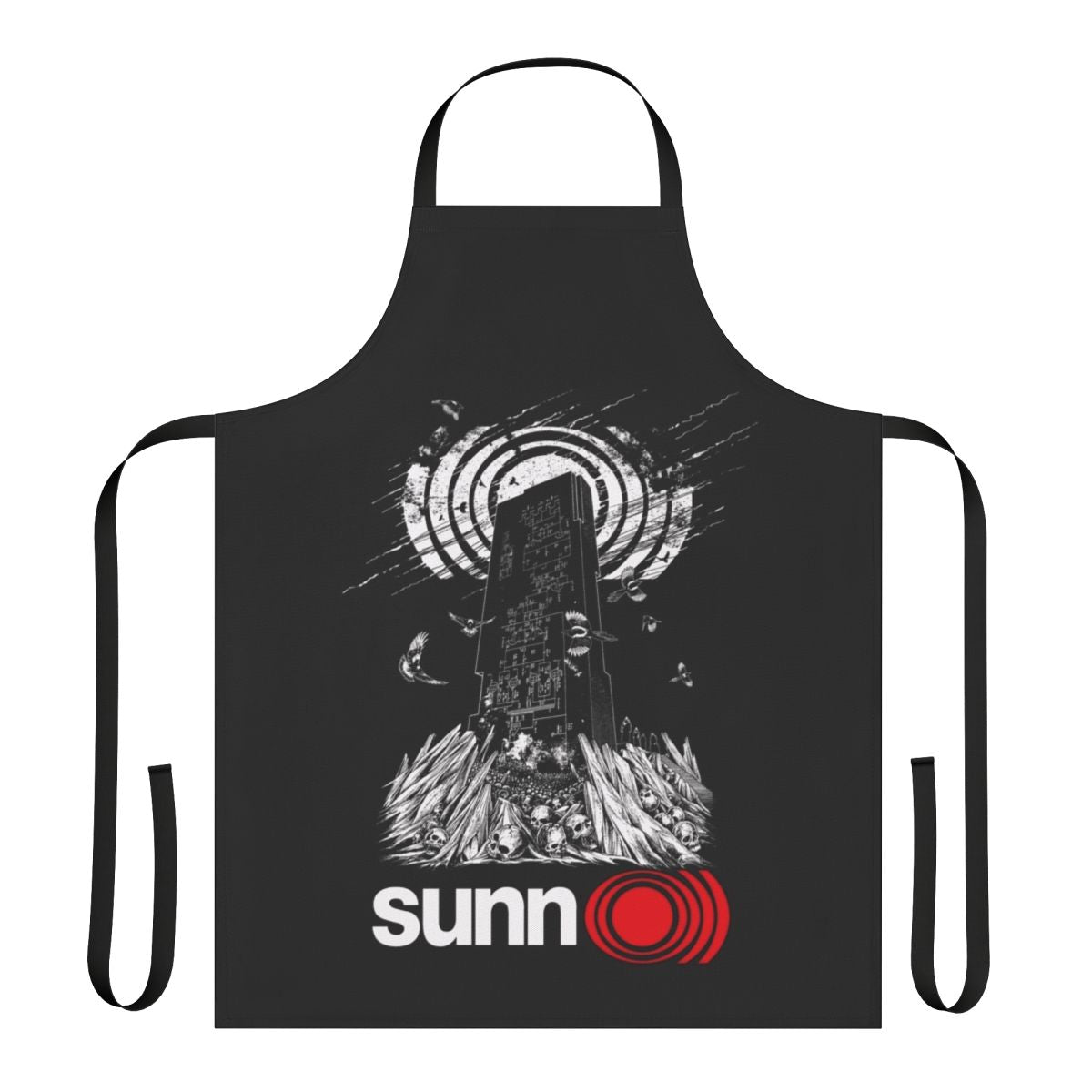 Sunn O Apron - Stylish doom metal inspired kitchen apron