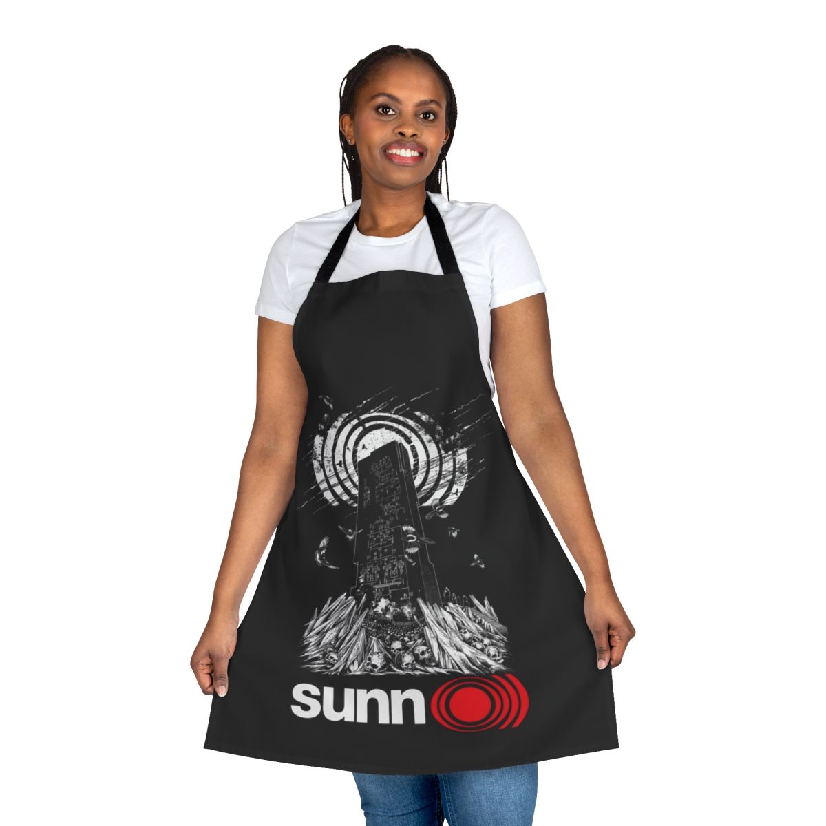Sunn O Apron - Stylish doom metal inspired kitchen apron